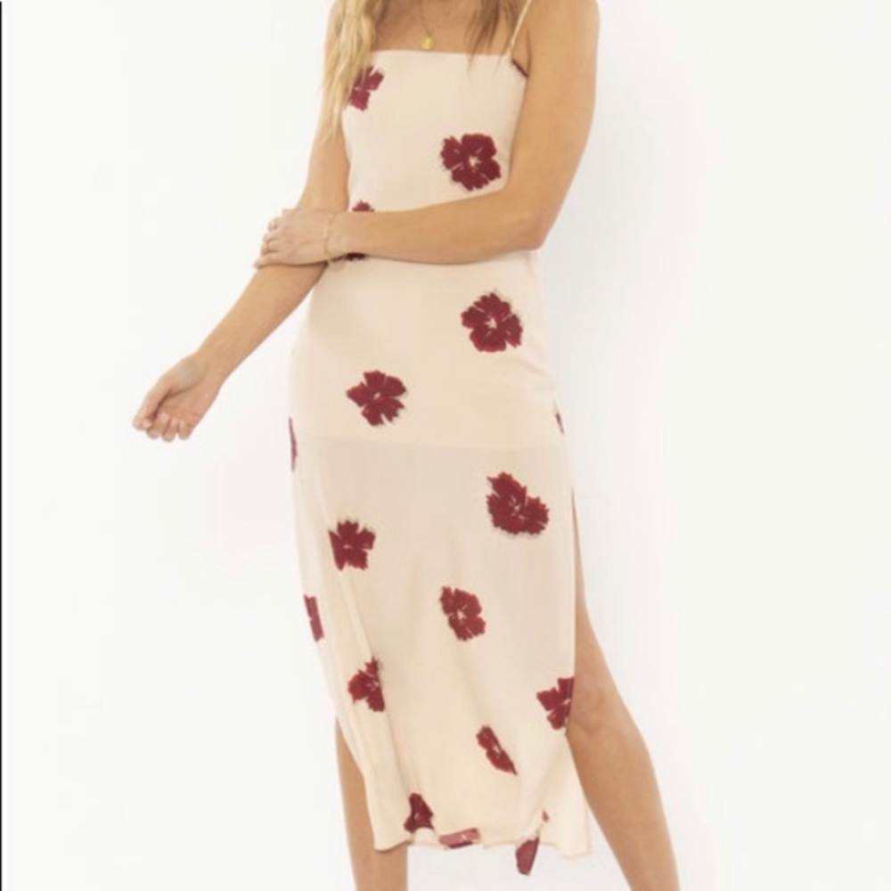 Amuse Society Kaia midi dress NWT size large